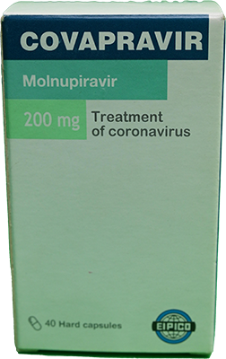 COVAPRAVIR 200 MG 40 CAP