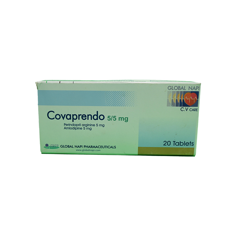 COVAPRENDO 5 / 5 MG 20 TAB