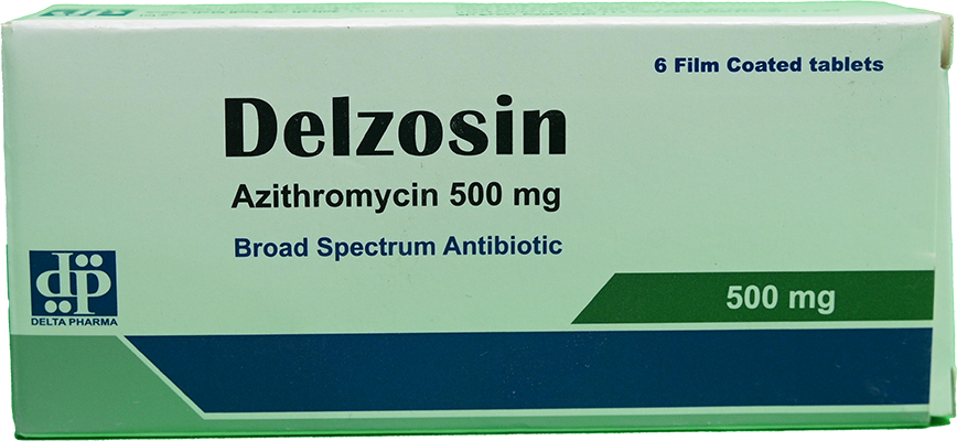 DELZOSIN 500 MG 6 TAB