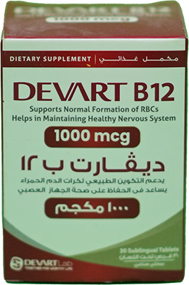 DEVART B12 1000 MCG 30 TAB