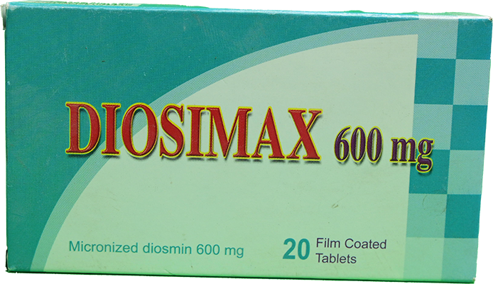 DIOSIMAX 600 MG 20 TAB