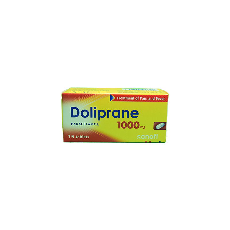 DOLIPRANE 1000 MG 15 TAB