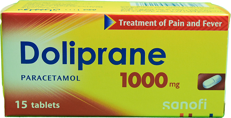 DOLIPRANE 1000 MG 15 TAB