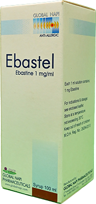 EBASTEL SYRUP 100 ML