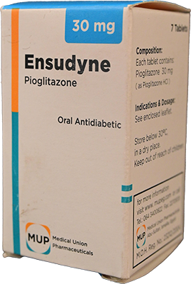 ENSUDYNE 30 MG 7 TAB