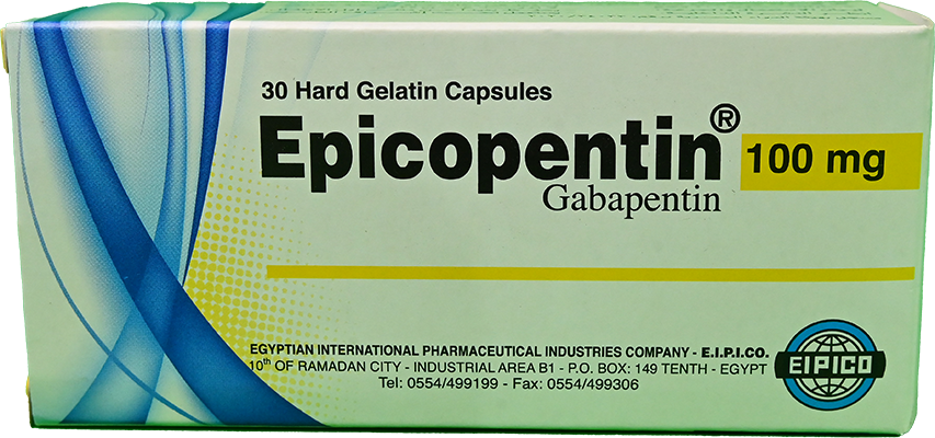 EPICOPENTIN 100 MG 30 CAP