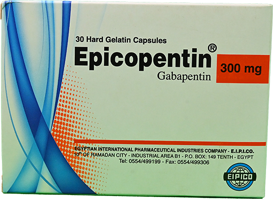 EPICOPENTIN 300 MG 30 CAP