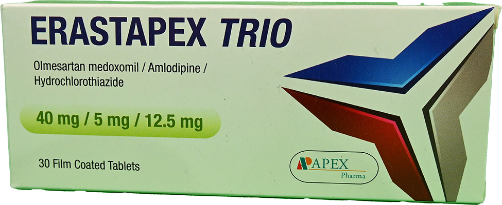 ERASTAPEX TRIO 5/40/12.5 MG 30 TAB