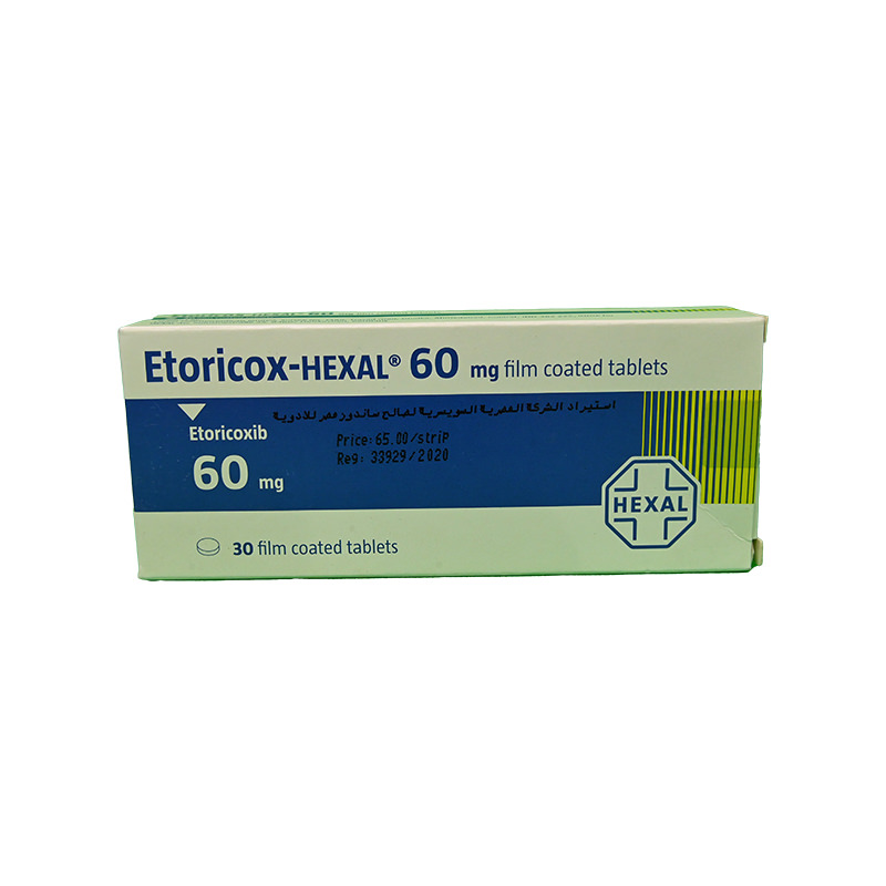 ETORICOX HEXAL 60 MG 30 TAB