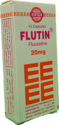 FLUTIN 20 MG 14 CAP