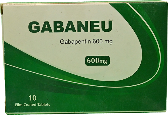 GABANEU 600MG 10 TAB