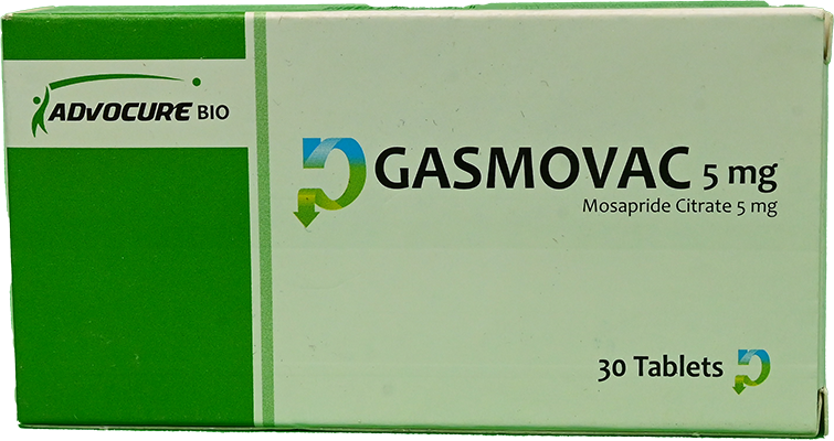 GASMOVAC 5 MG 30 TAB