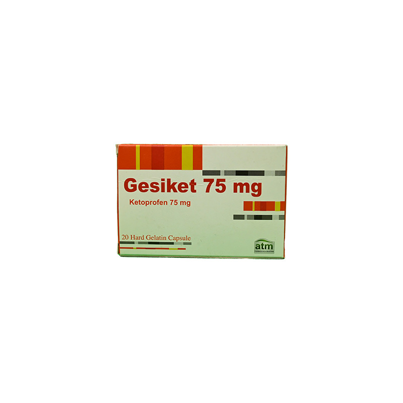 GESIKET 75 MG 20 CAP