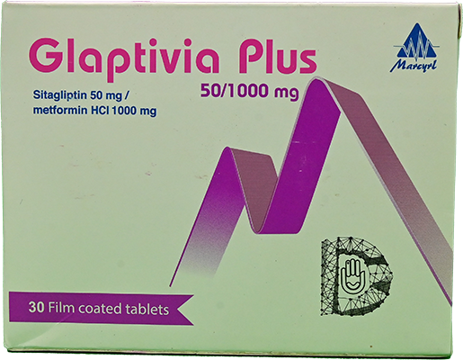 GLAPTIVIA PLUS 50/1000 MG 30 TAB