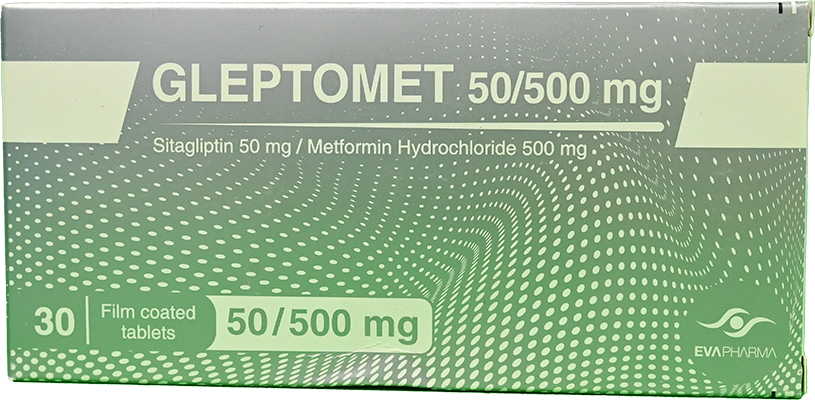 GLEPTOMET 50/500 MG 30 TAB