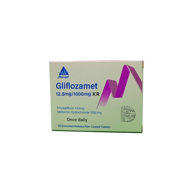 GLIFLOZAMET XR 12.5 MG/1000MG 30 TAB