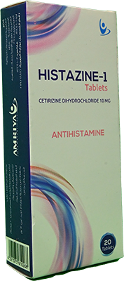 HISTAZINE 10 MG 20 TAB