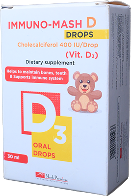 IMMUNO MASH D 400I.U 30ML DROP