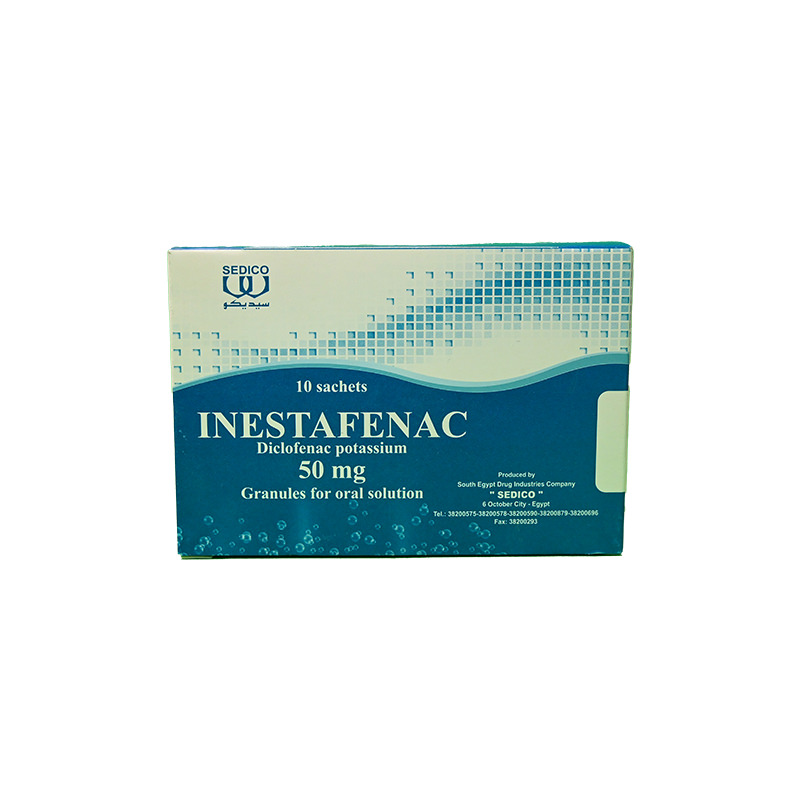 INESTAFENAC 50 MG 10 SACHETS