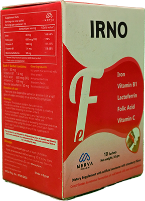 IRNO 10 GM 10 SACHETS