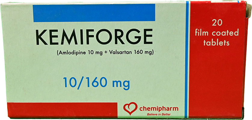 KEMIFORGE 10/160 MG 20 TAB