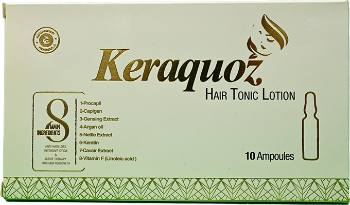 KERA QOUZ HAIR TONIC LOTION 10 AMP