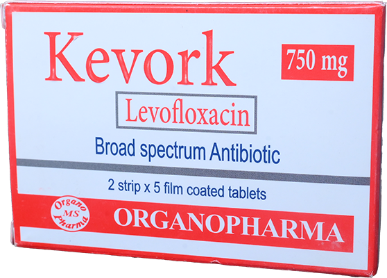 KEVORK 750 MG 10 TAB