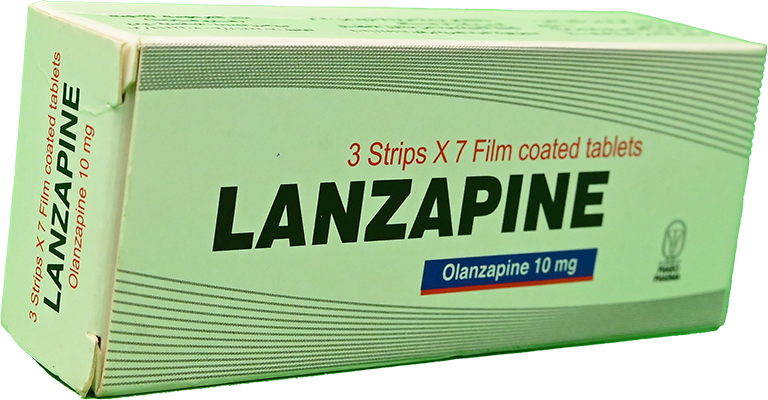 LANZAPINE 10 MG 21 TAB