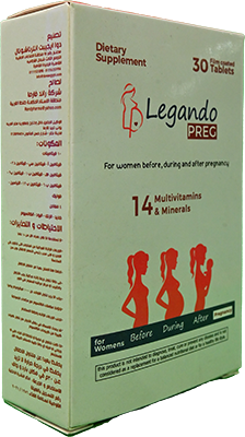 LEGANDO PREG MULTIVITAMINES 30 TAB