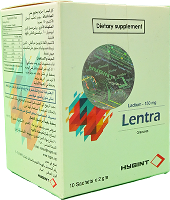 LENTRA 150 MG 10*2 GM SACHETES