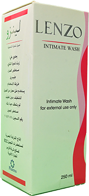 LENZO INTIMATE WASH 250ML