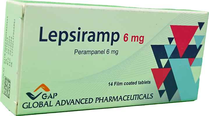 LEPSIRAMP 6 MG 14 TAB