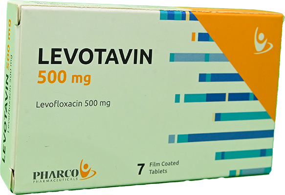 LEVOTAVIN 500MG 7TAB