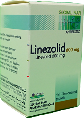 LINEZOLID 600 MG 14TAB