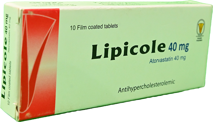 LIPICOLE 40 MG 10 TABLETS