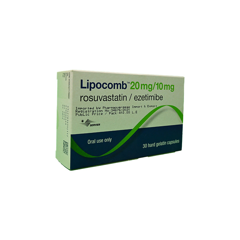 LIPOCOMB 20/10 MG 30 CAP