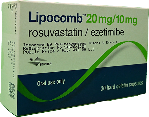 LIPOCOMB 20/10 MG 30 CAP