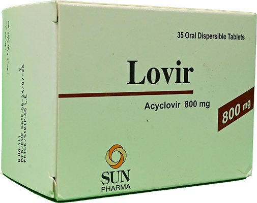 LOVIR 800 MG 35 TAB