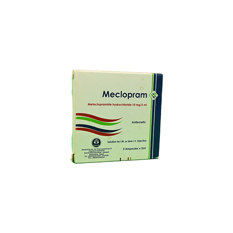 MECLOPRAM 10 MG 5 AMP
