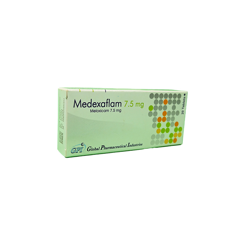 MEDEXAFLAM 7.5 MG 20 TAB
