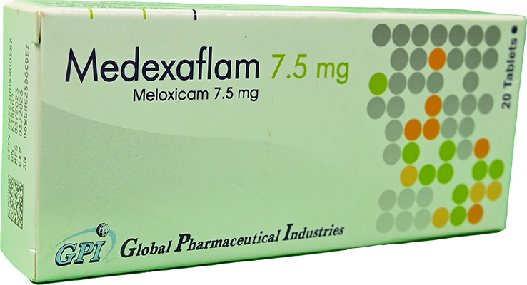 MEDEXAFLAM 7.5 MG 20 TAB