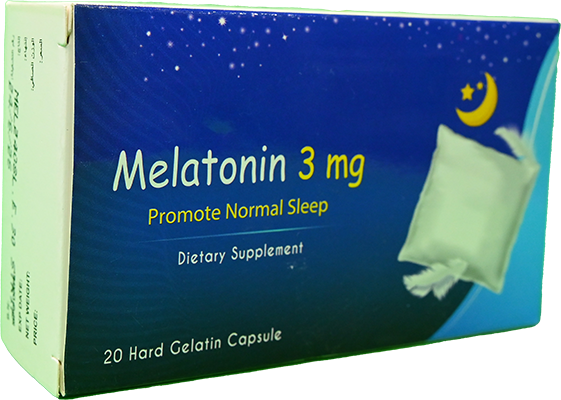 MELATONIN 3MG 20 CAP