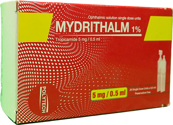 MYDRITHALM 1% 20SINGLE DOSE UNITS