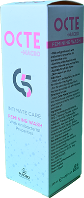 OCTE MACRO FEMININE WASH 120 ML