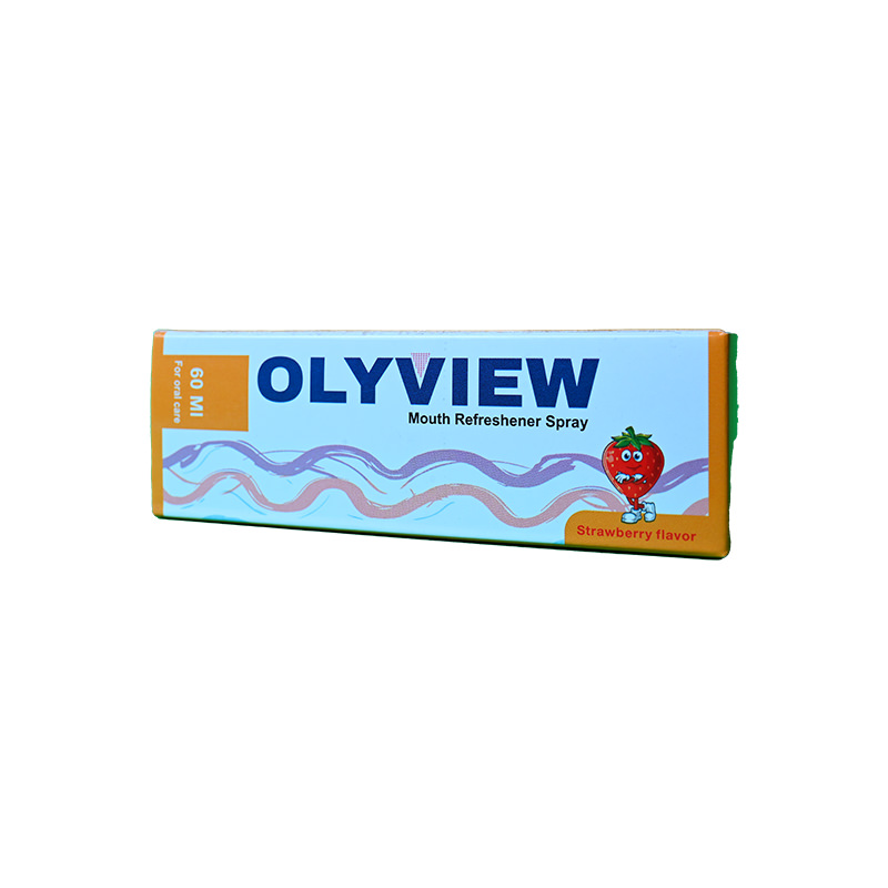 OLYVIEW MOUTH SPRAY STRAWBERRY 60 ML