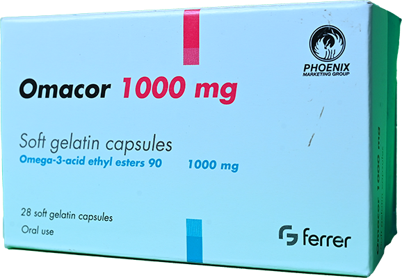 OMACOR 1000 MG 28 CAP