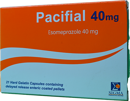 PACIFIAL 40 MG 21 CAP