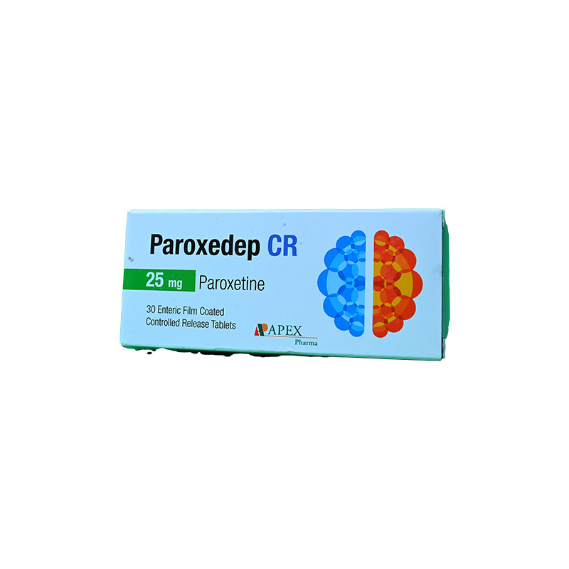 PAROXEDEP CR 25MG 30 TAB