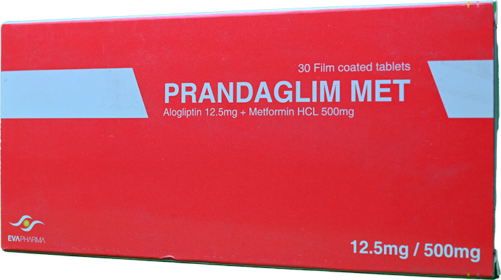 PRANDAGLIM MET 12.5/500 MG 30 TAB