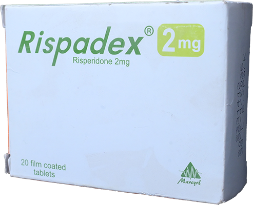 RISPADEX 2 MG 20 TAB